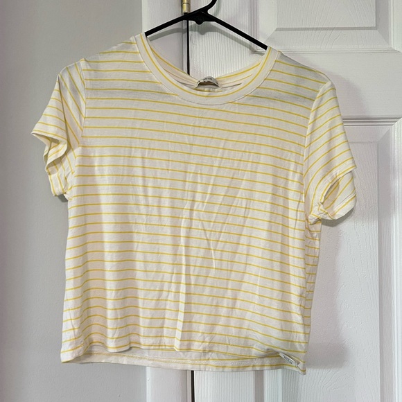 Striped Crop Top - Picture 1 of 4